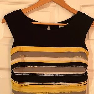 Max and Cleo Striped Dress
